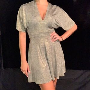 Gold XS Oh My Love Dress